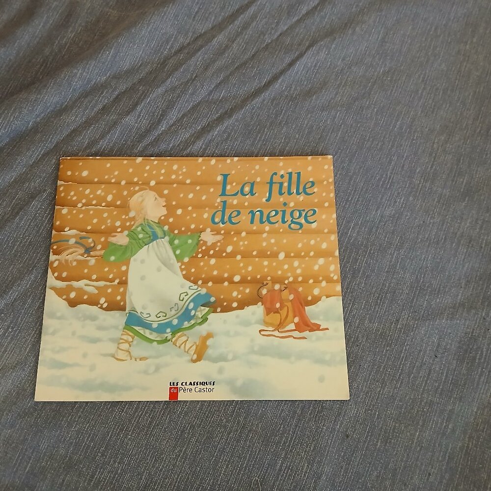 La fille de neige by Robert Giraud album Pere Castor 2000 French New paperback
